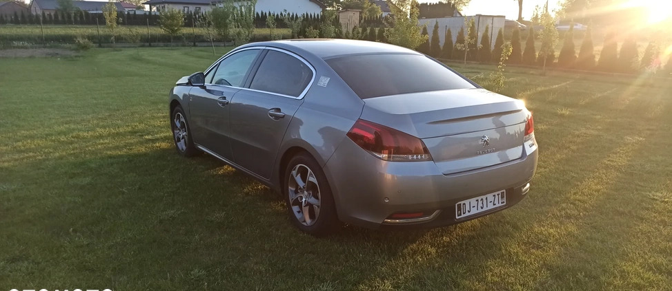 Peugeot 508 cena 31900 przebieg: 230000, rok produkcji 2014 z Rawicz małe 277